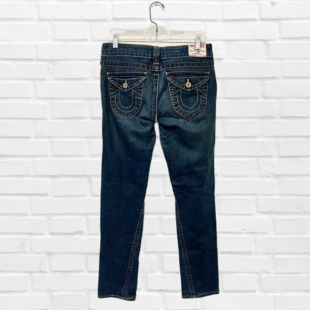 True Religion Dark Blue Skinny Jeans